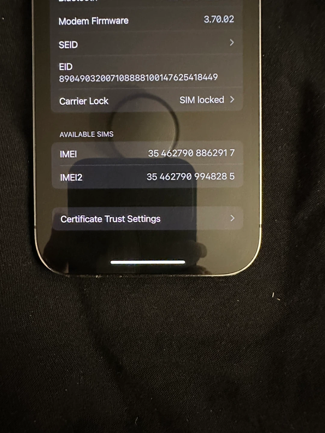 T-Mobile Apple iPhone 14 Pro 128GB 84% BH Excellent - photo 4