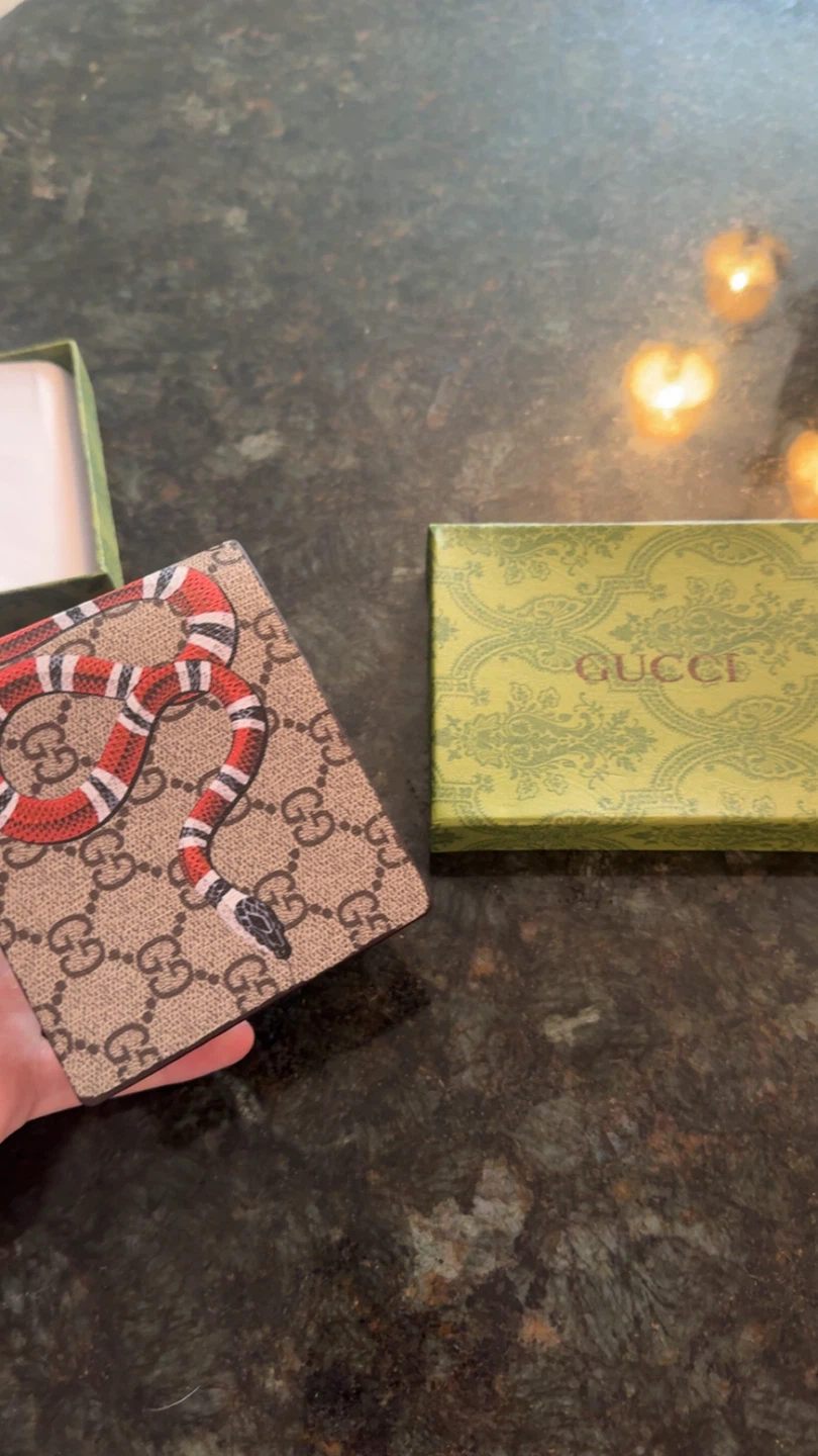 Gucci Kingsnake Bi-fold Wallet - photo 2