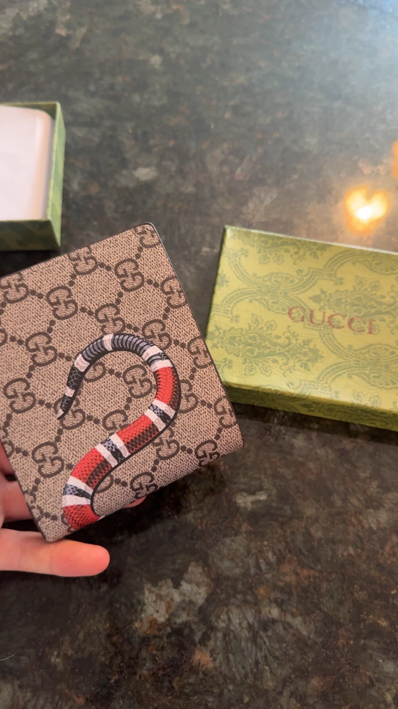 Gucci Kingsnake Bi-fold Wallet - photo 3