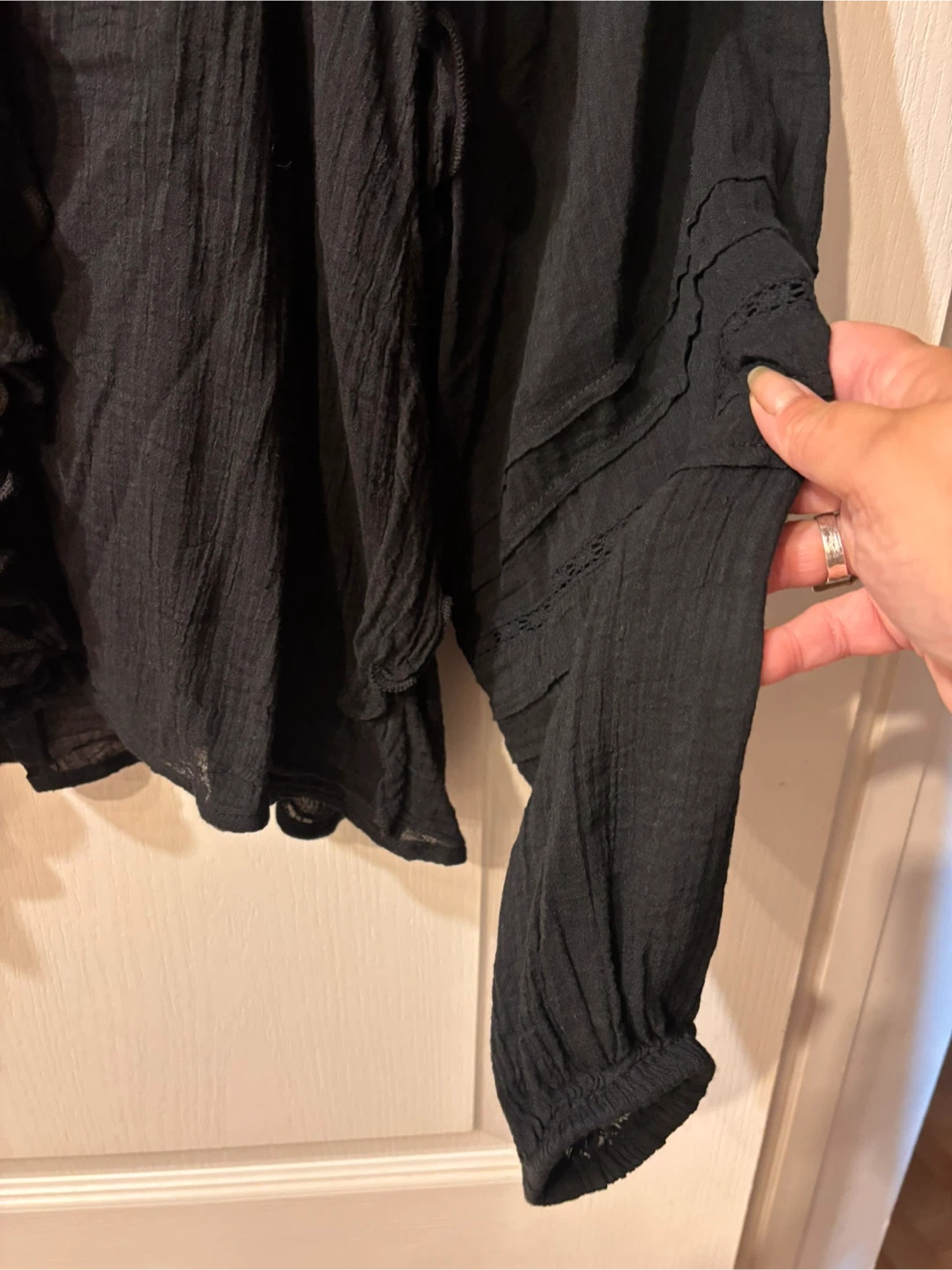Universal Thread Black Blouse - Size M - photo 3