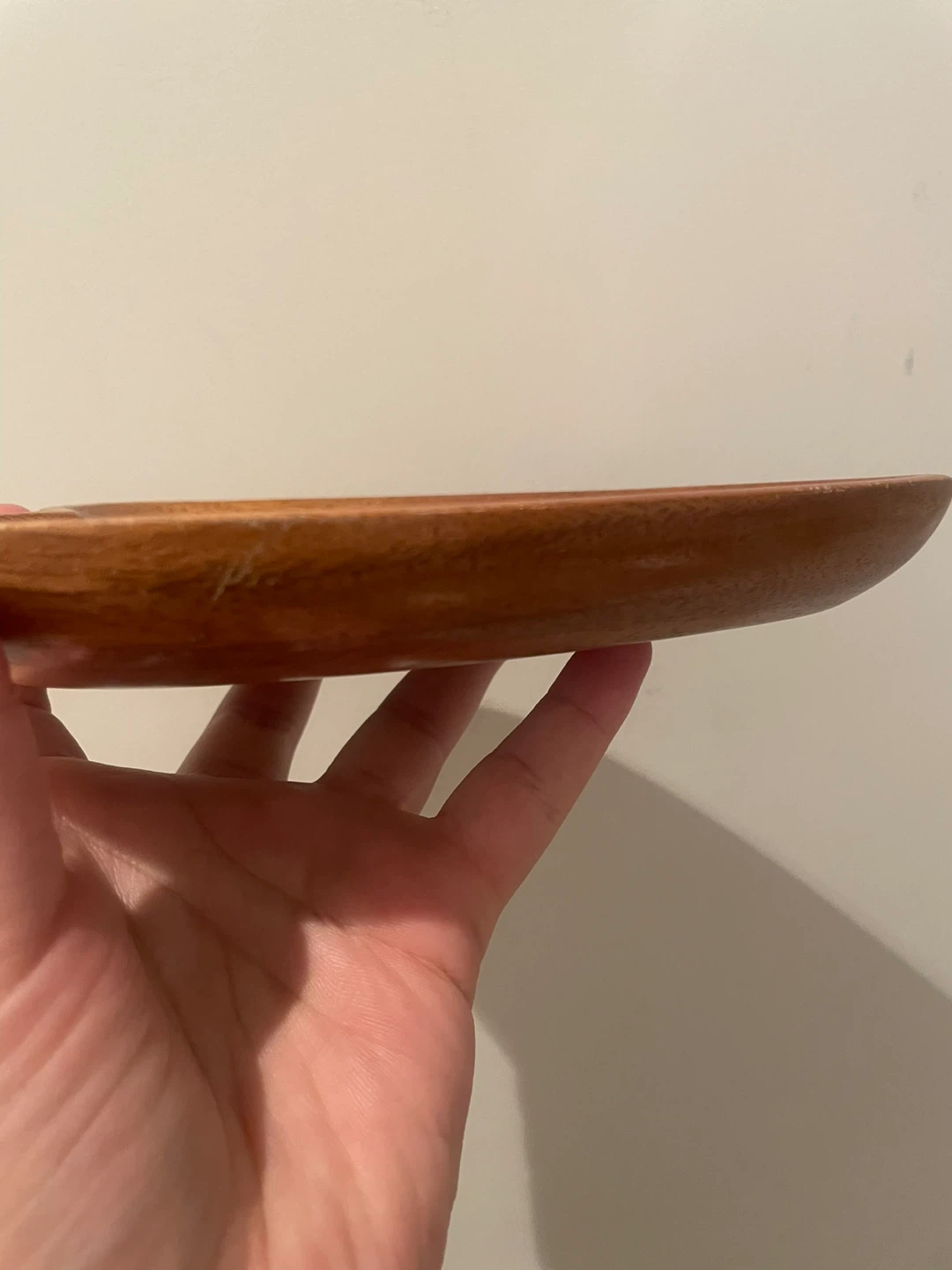 Wooden Heart-Shaped Dish - photo 2