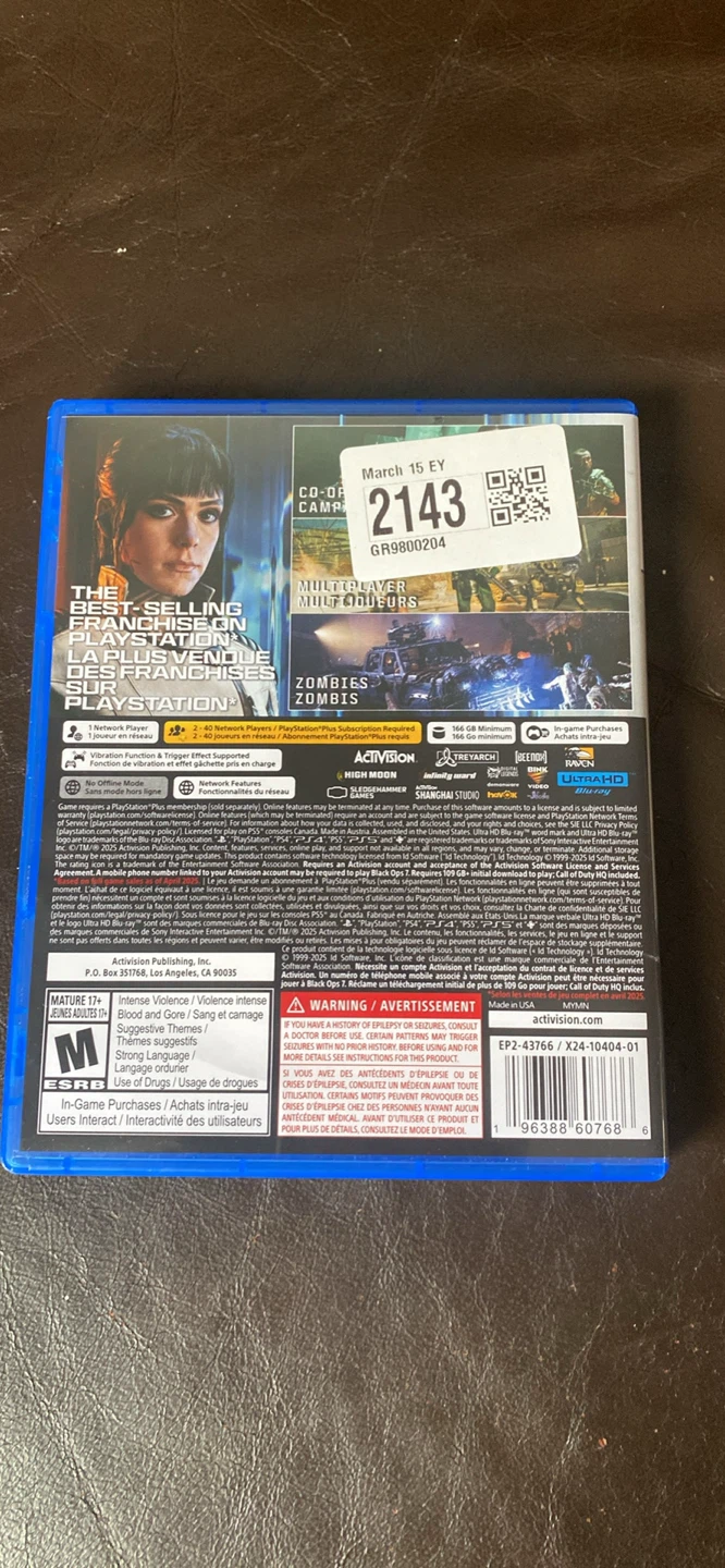 Call of Duty: Black Ops 7 PS5 Game - photo 2