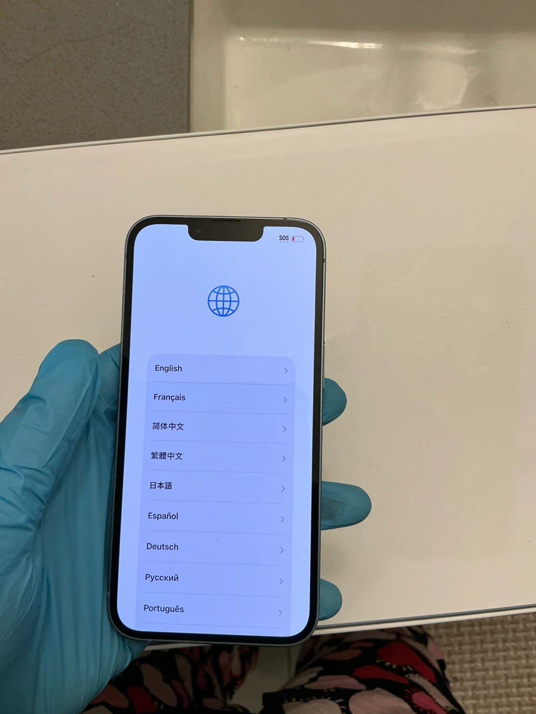 BLUE iPhone 14 128GB — Unlocked - photo 2