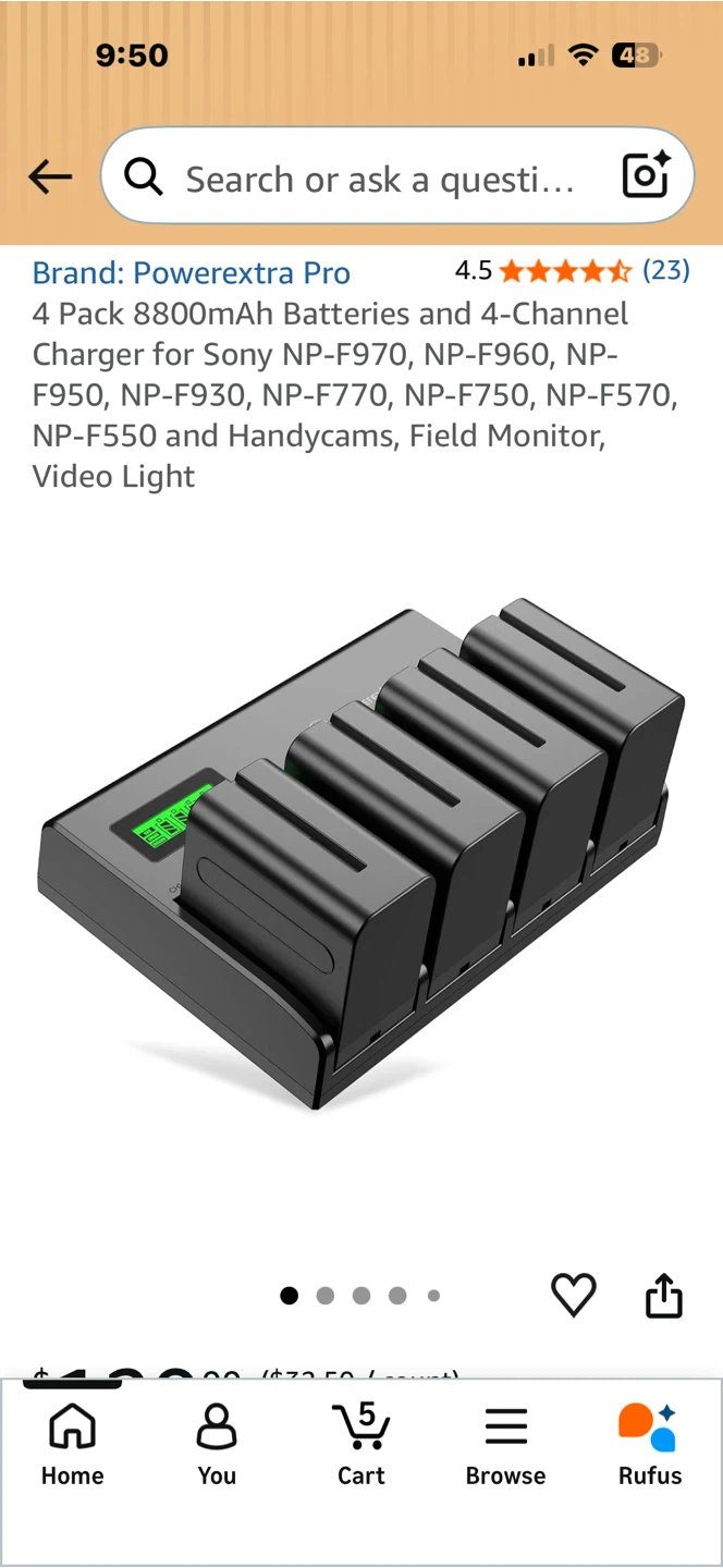 Powerextra Pro 4-Channel Battery Charger - photo 2