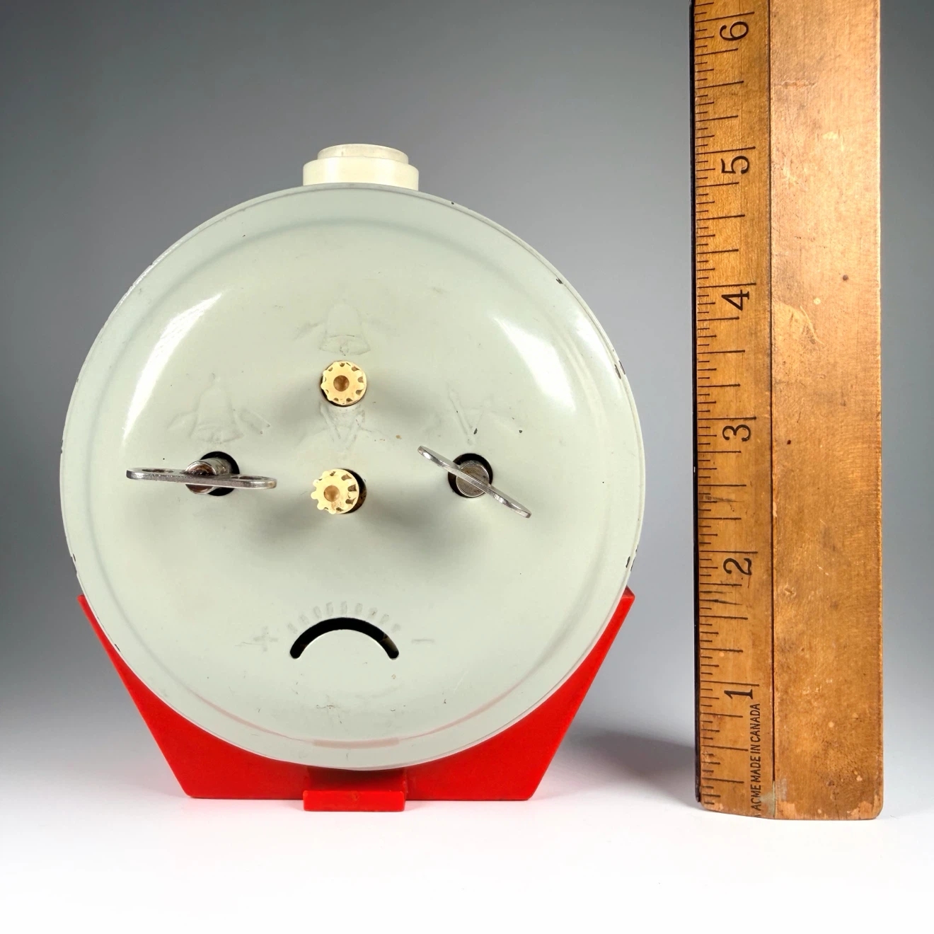 Vintage Soviet Wind-Up Alarm Clock - photo 5