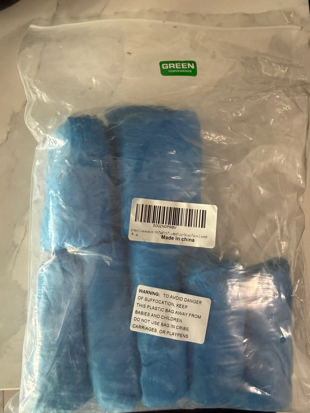 Disposable Shoe Covers Blue - photo 2