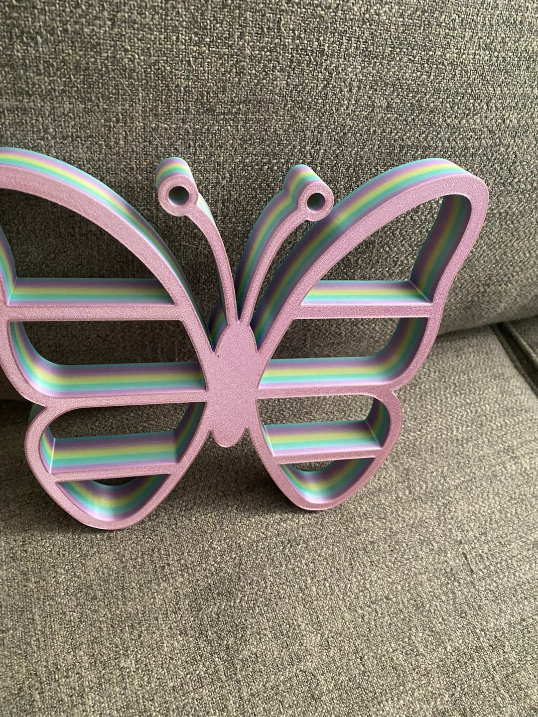 Custom 3D Printed Butterfly Wall Shelf