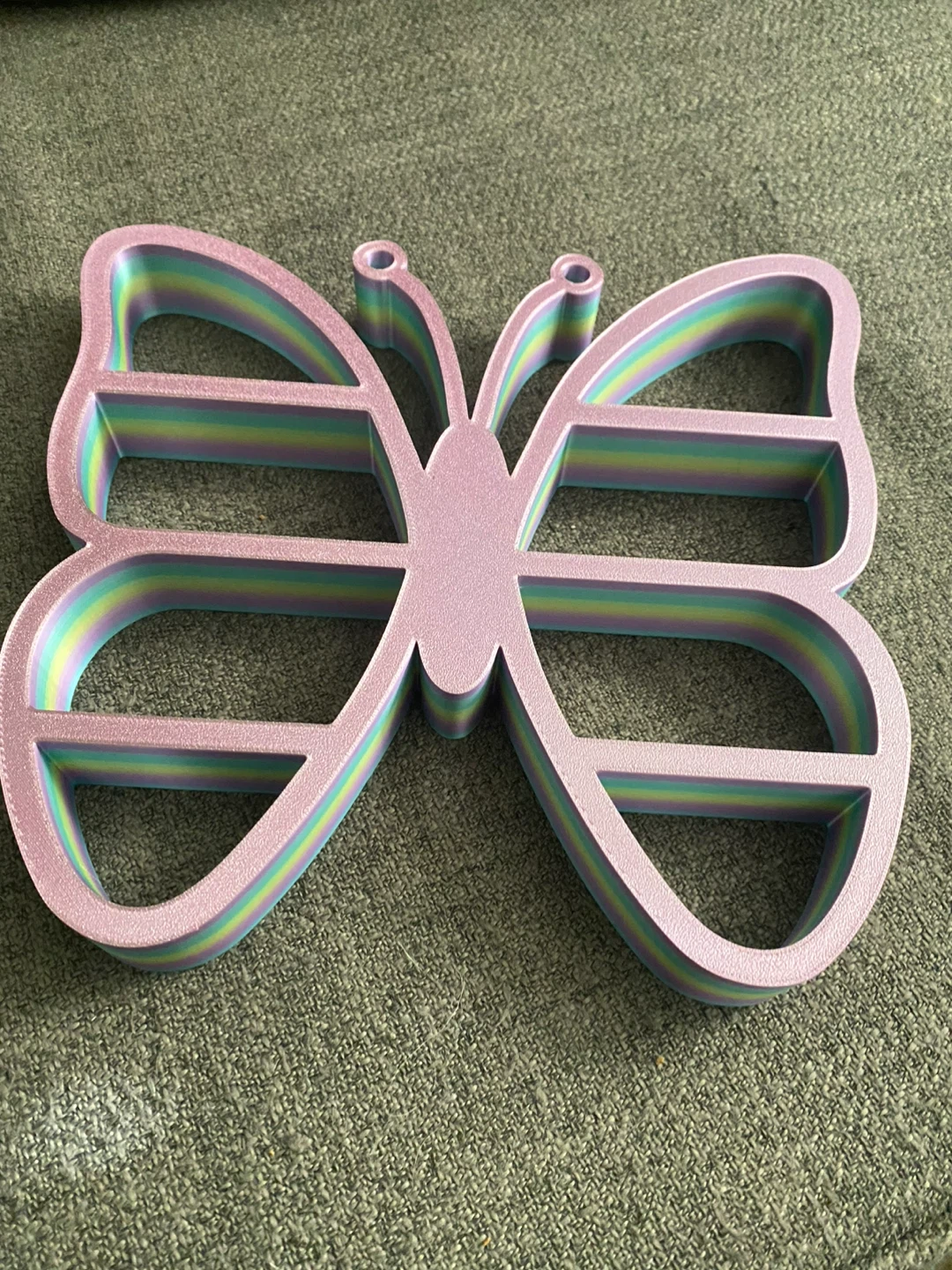 Custom 3D Printed Butterfly Wall Shelf - photo 2