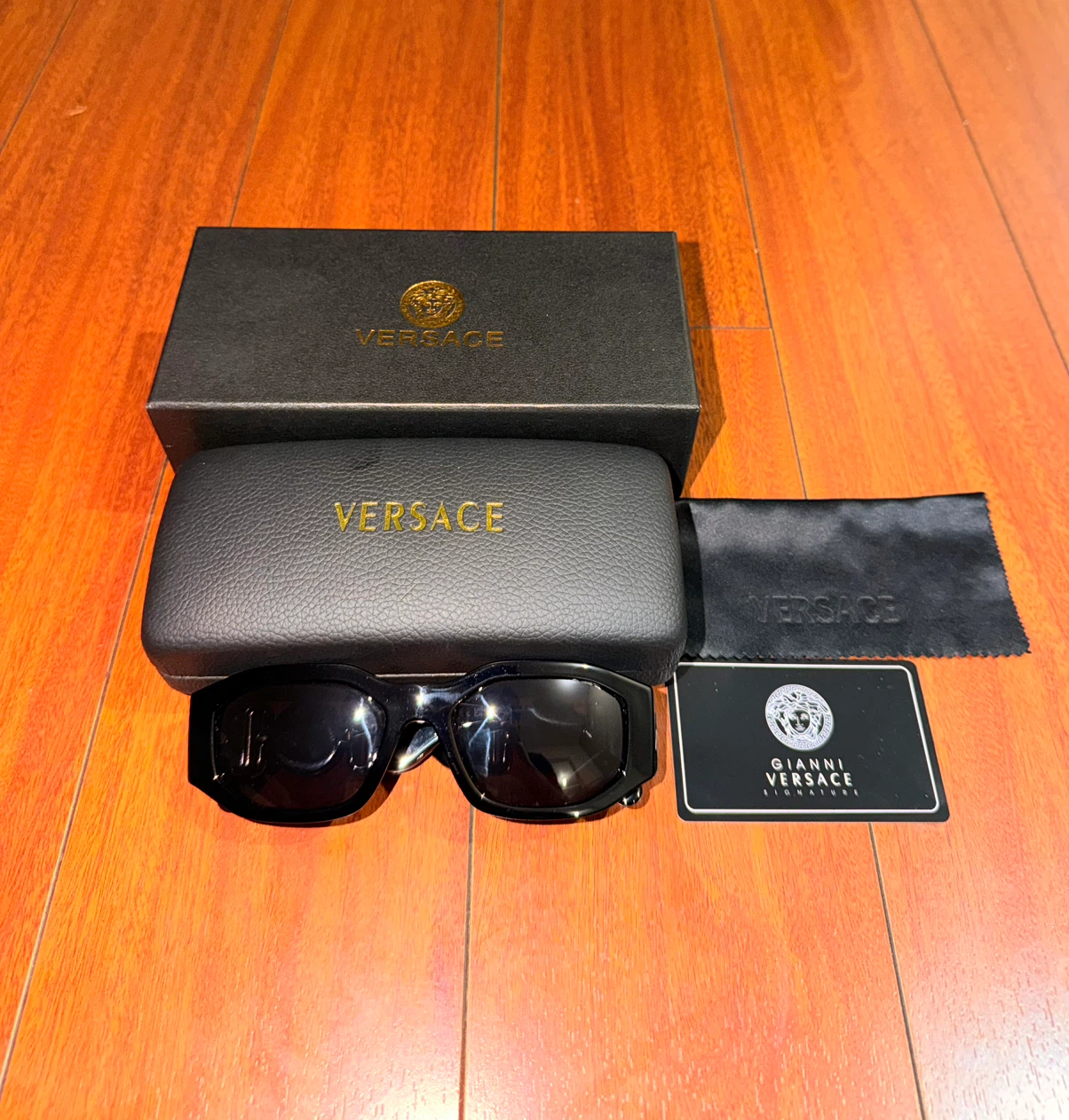 Versace Sunglasses with Case