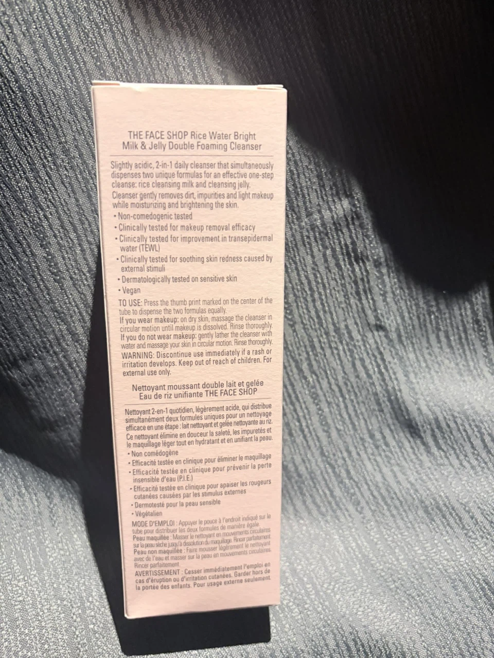 The Face Shop Rice Water Bright Cleanser 190 mL - photo 2