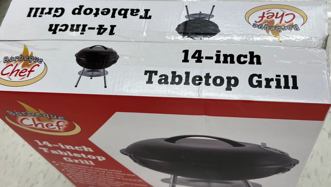 Barbeque Chef 14-inch Tabletop Grill - photo 4