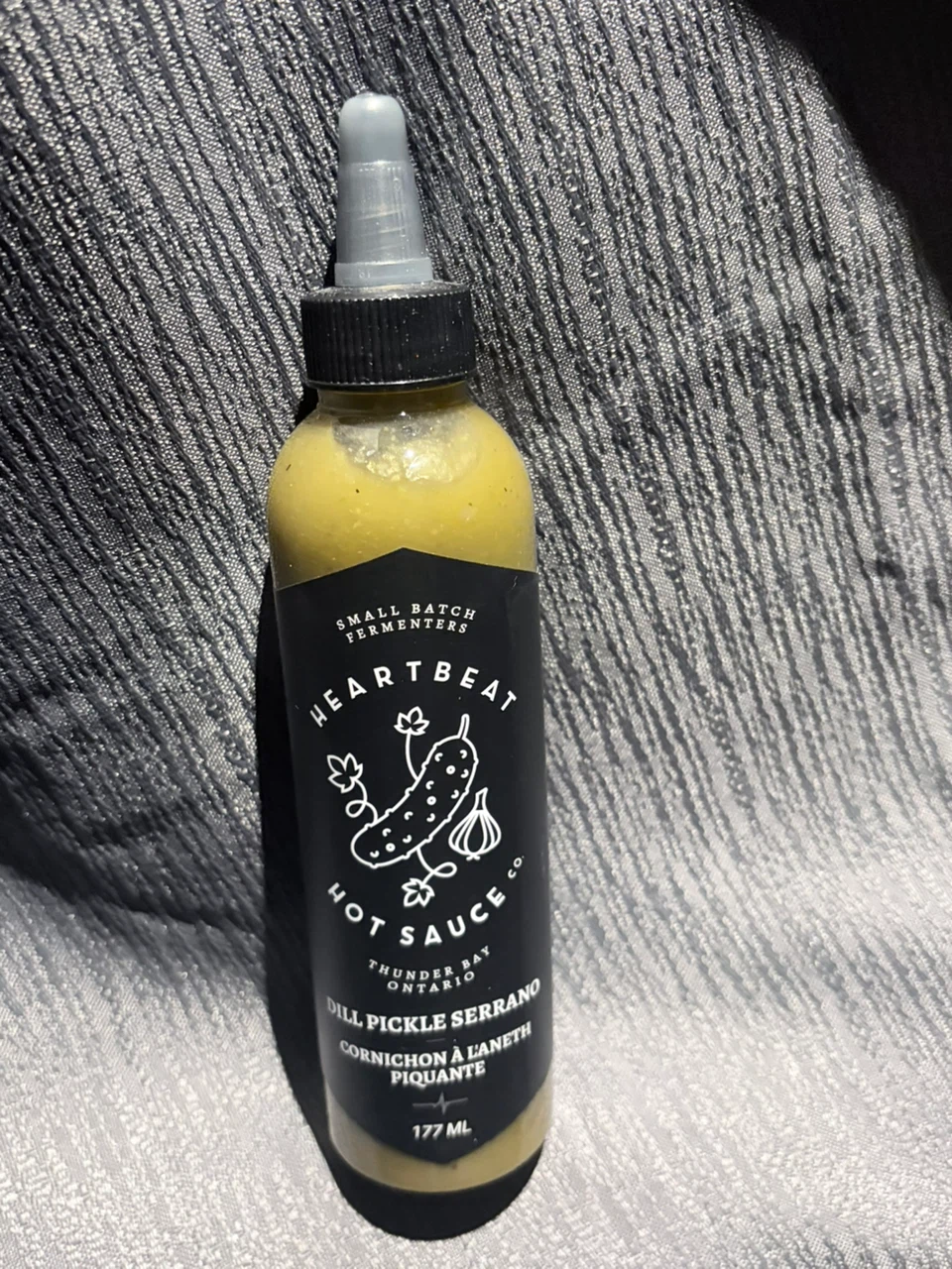 Heartbeat Hot Sauce Dill Pickle Serrano 177 mL