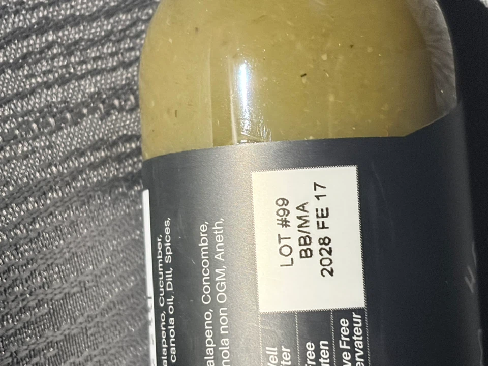 Heartbeat Hot Sauce Dill Pickle Serrano 177 mL - photo 3