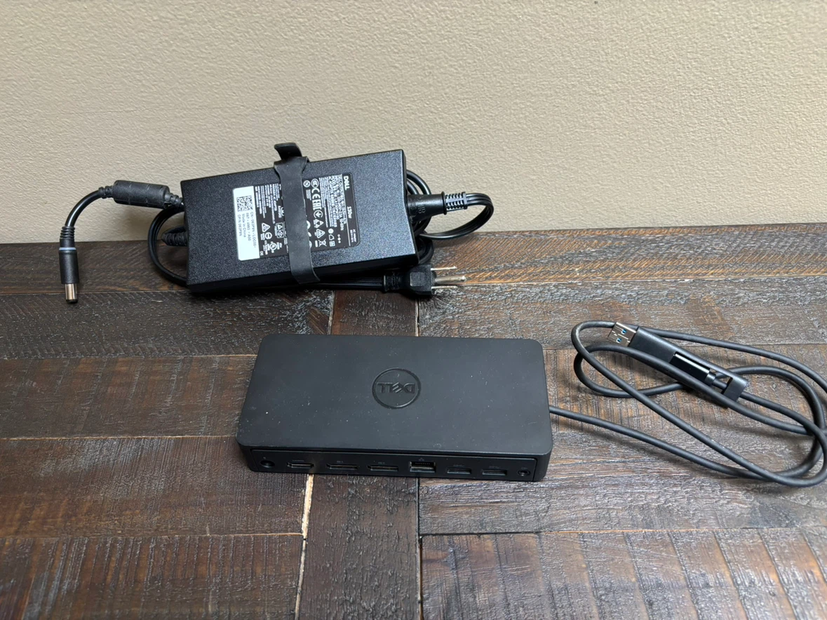 Dell Docking Station with Power Adapter