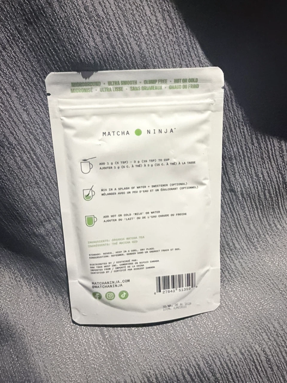 Matcha Ninja Pure Ceremonial Grade Matcha 70g - photo 2