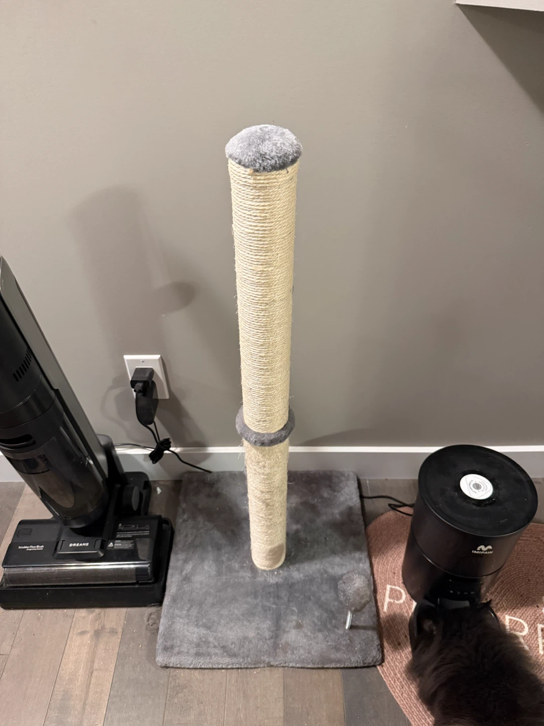 Cat Scratcher Post with Base - photo 2