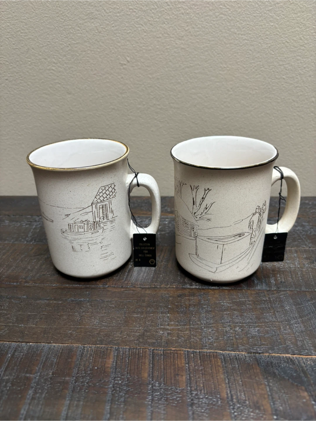 Collection Manoir Hand Crafted Mugs (Set of 2)