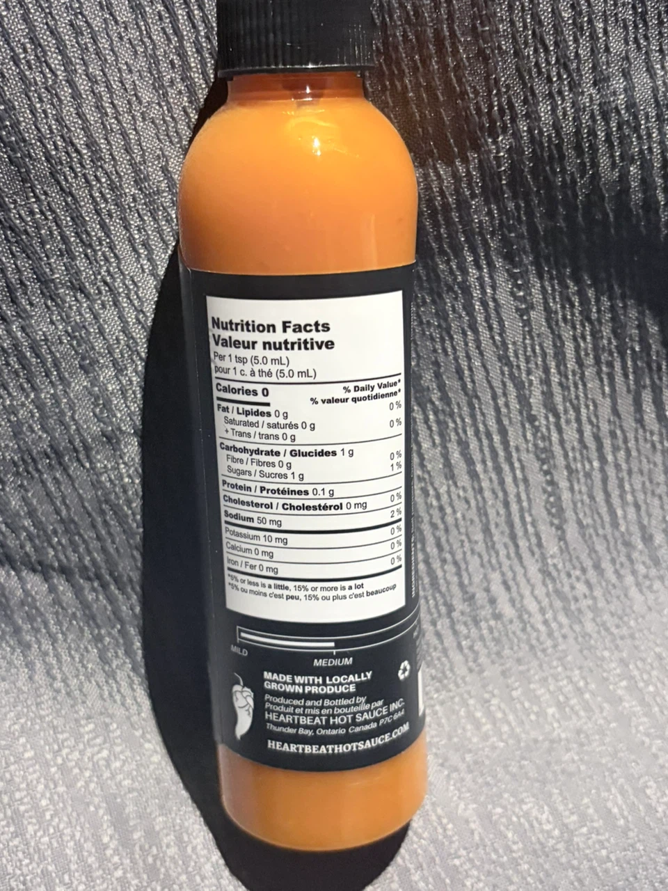 Heartbeat Hot Sauce Red Habanero 177 ML - photo 2