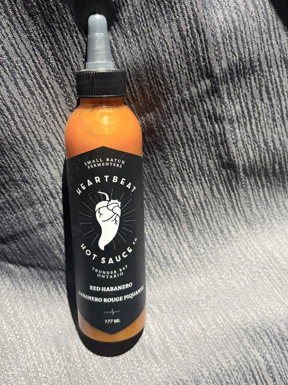 Heartbeat Hot Sauce Red Habanero 177 ML