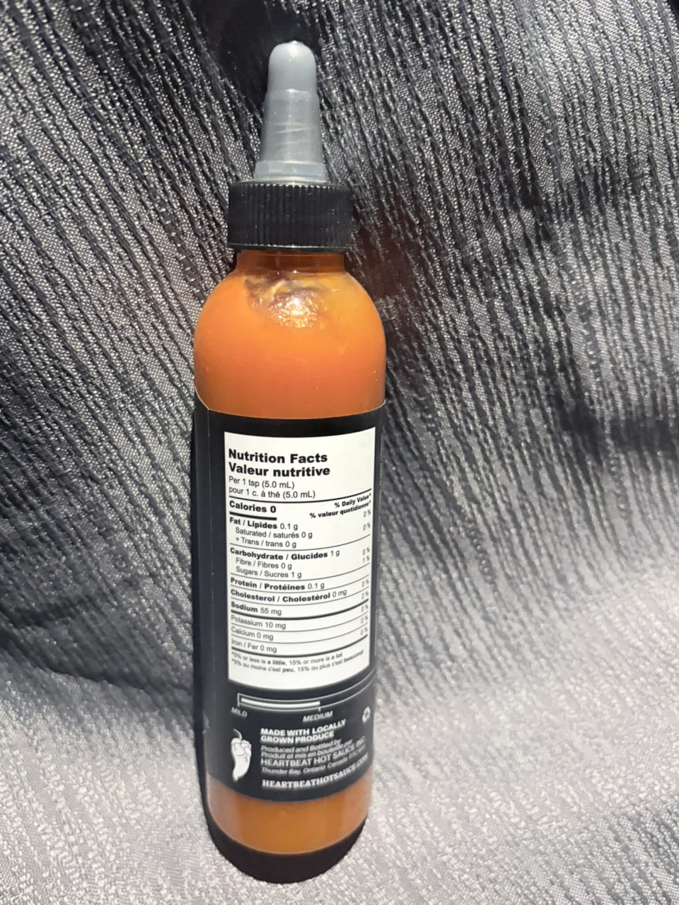 Heartbeat Hot Sauce Red Habanero 177 ML - photo 2