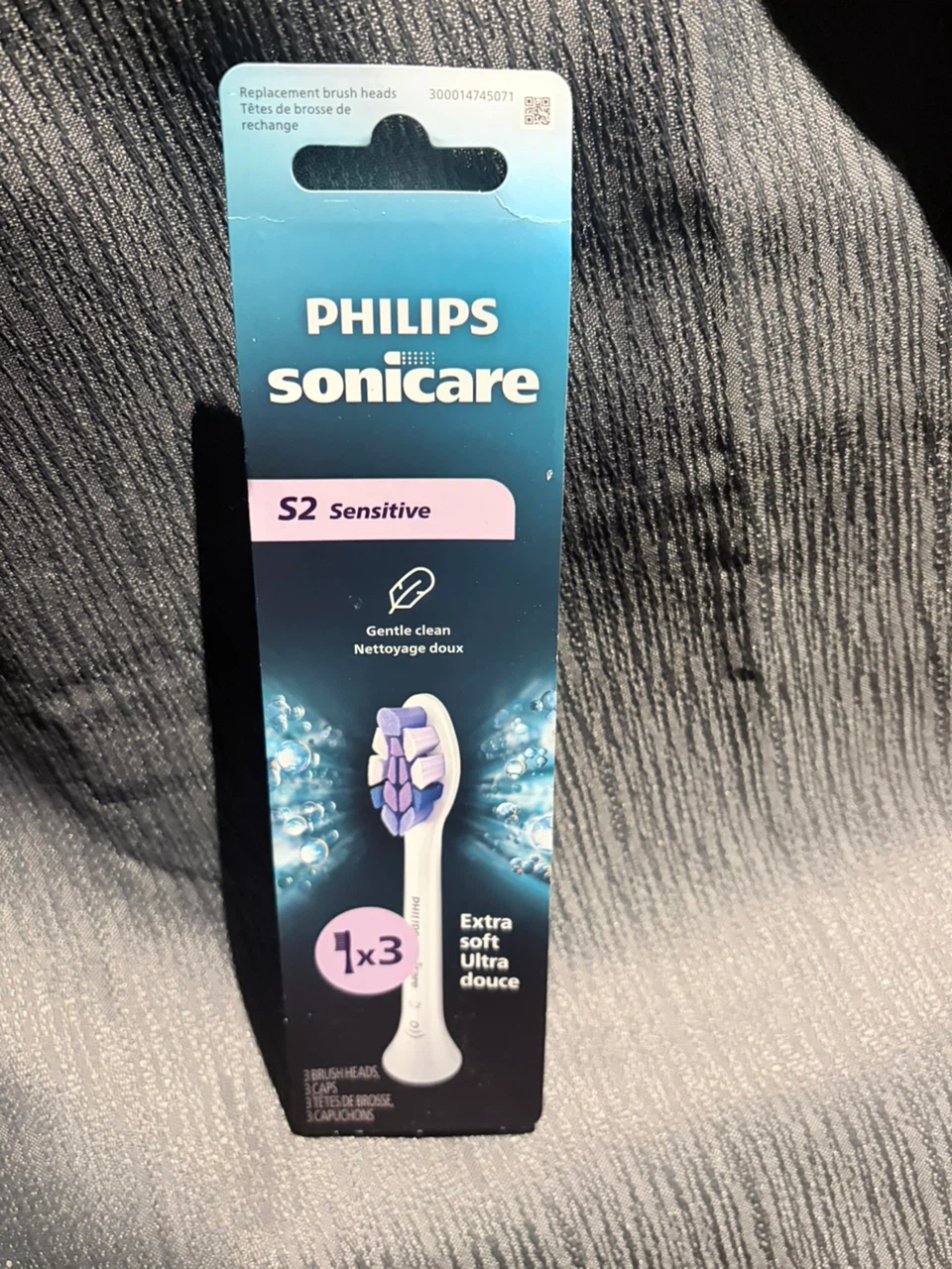 Philips Sonicare S2 Sensitive Replacement Brush Heads - 3 Pack