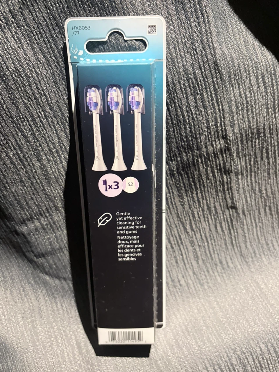 Philips Sonicare S2 Sensitive Replacement Brush Heads - 3 Pack - photo 2