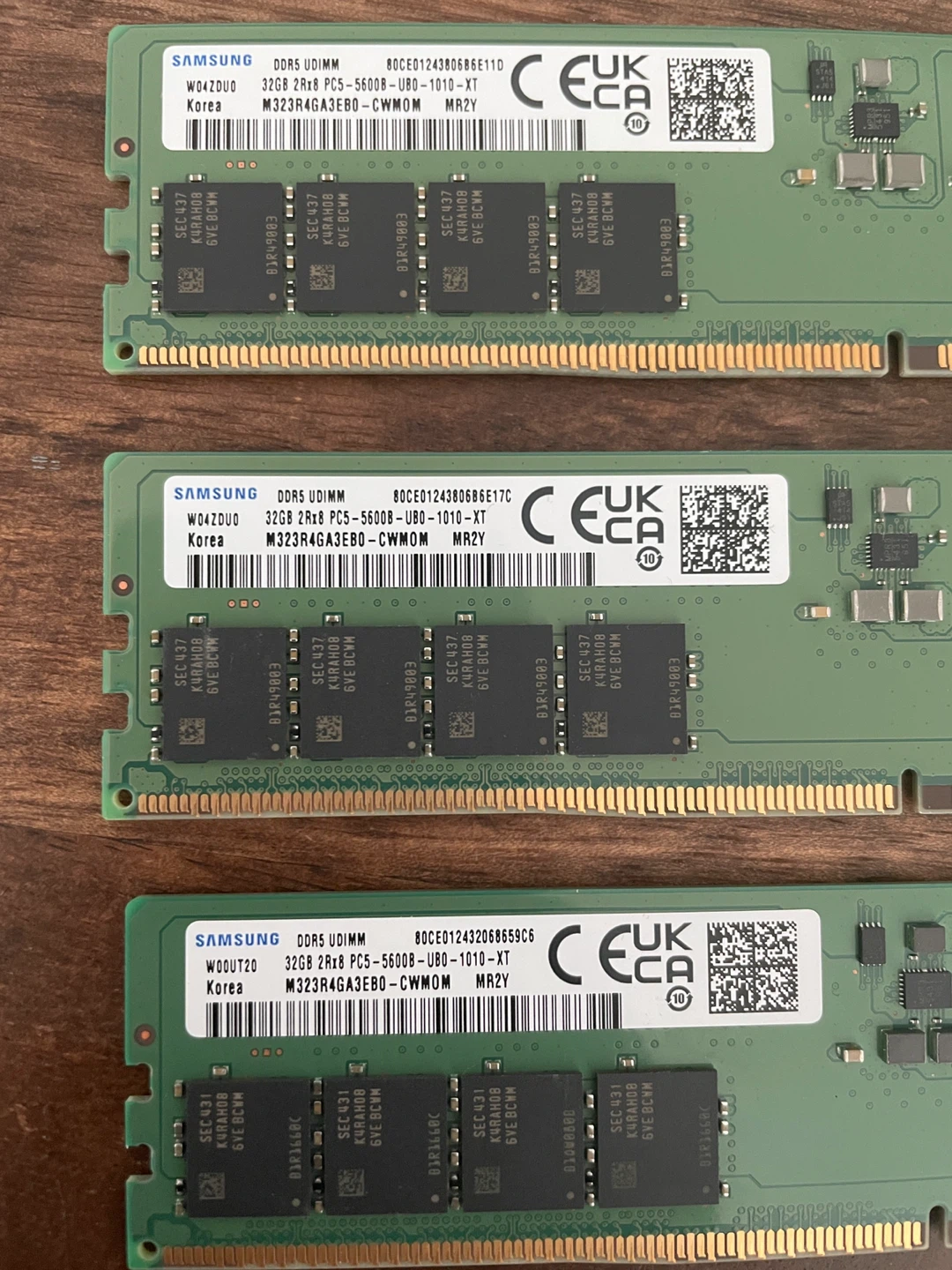 96GB DDR5 UDIMM 5600 Mhz