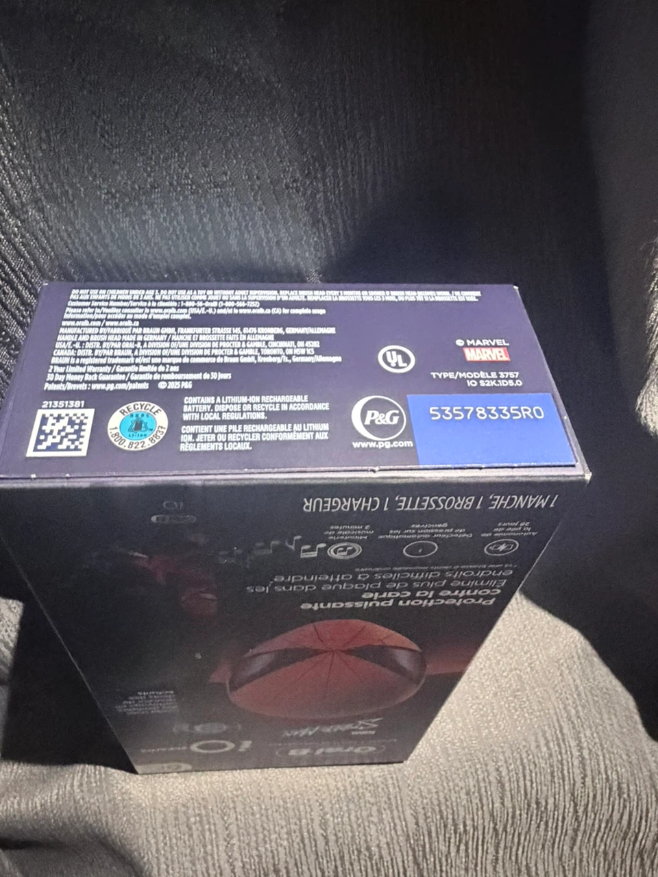Oral-B iO Spider-Man Kids Rechargeable Electric Toothbrush - photo 4