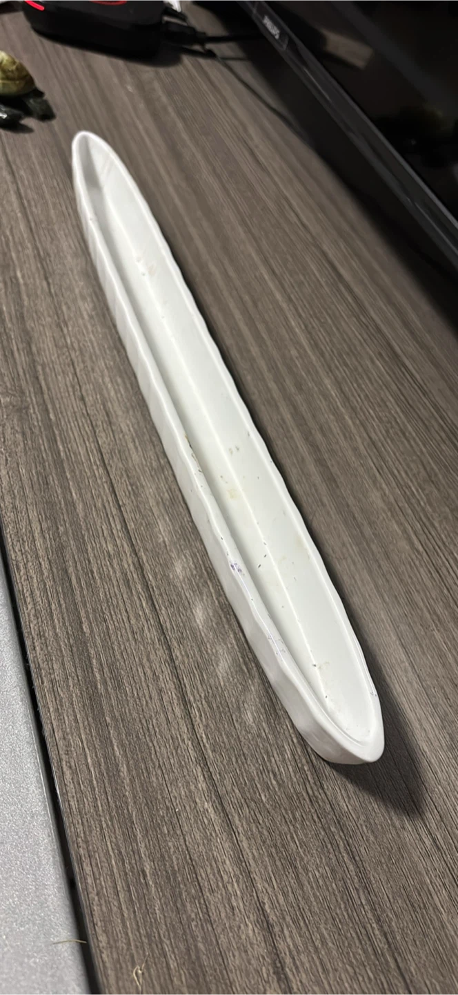 White Oval Baking Dish