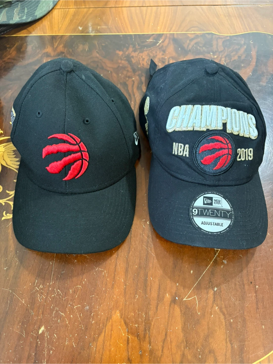 2 New Era Toronto Raptors 2019 NBA Champions 9TWENTY Hats