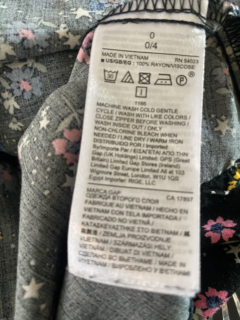 Gap Floral Print Mini Dress - photo 2