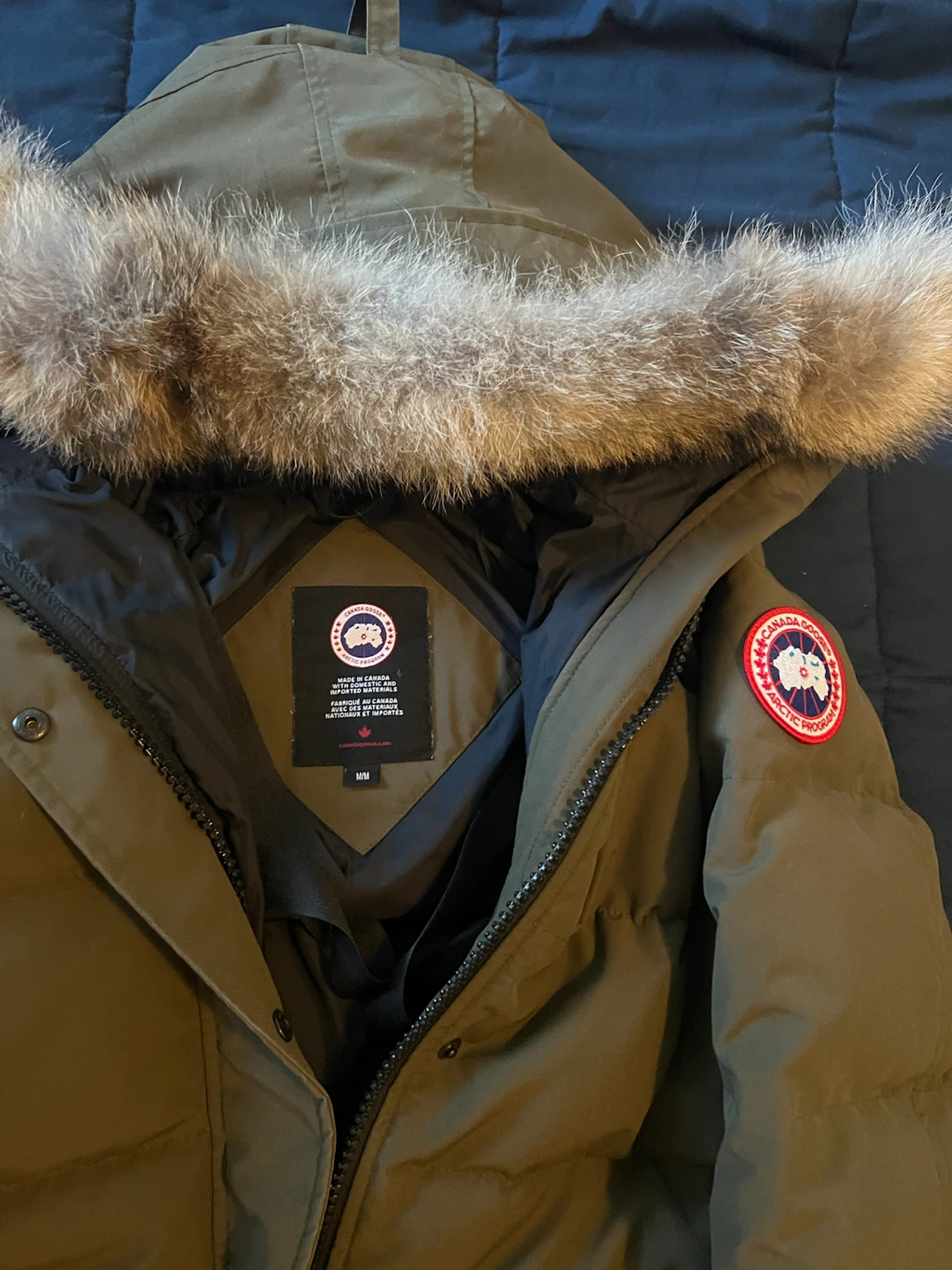 Canada Goose Arctic Program Parka Jacket - Khaki M - photo 2