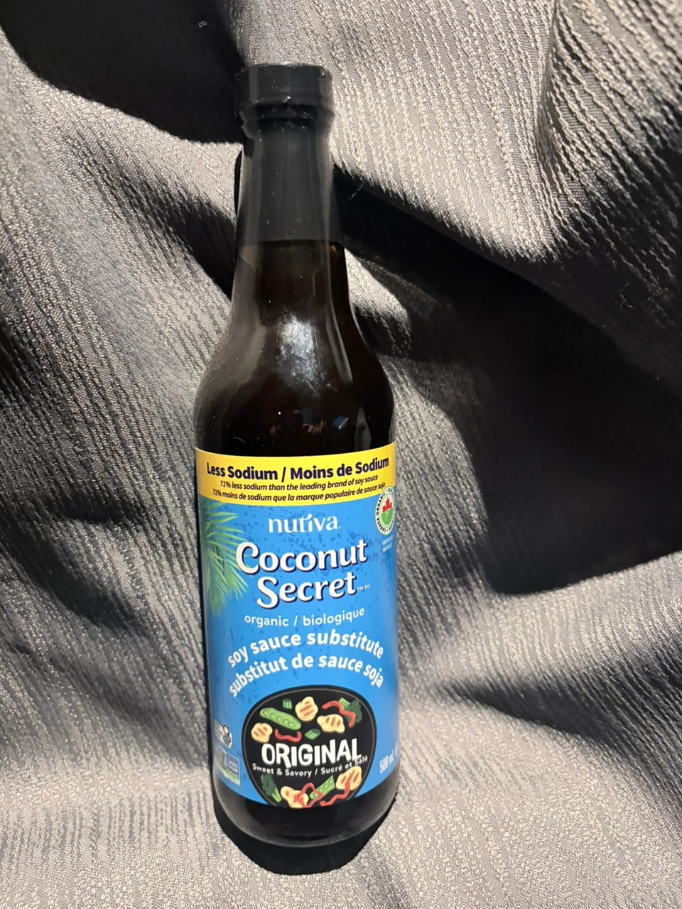 Nutiva Coconut Secret Original Soy Sauce Substitute 500 mL