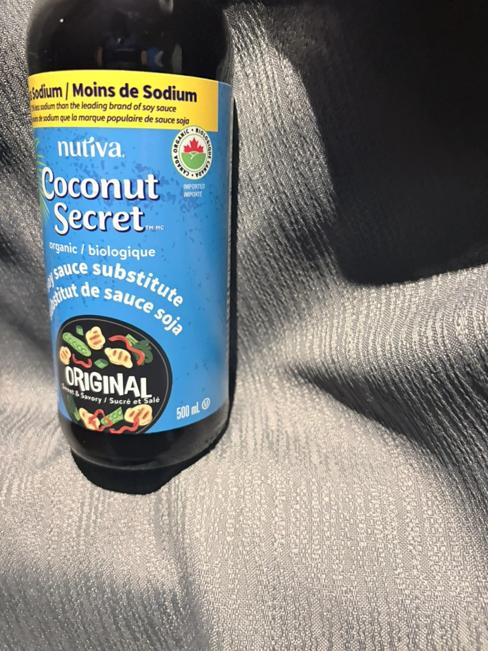 Nutiva Coconut Secret Original Soy Sauce Substitute 500 mL - photo 2