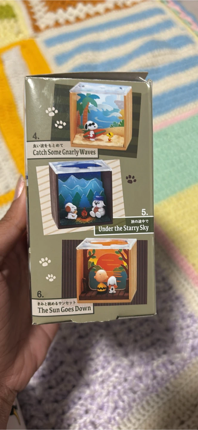 RE-MENT Peanuts Snoopy Scenery Box - photo 2