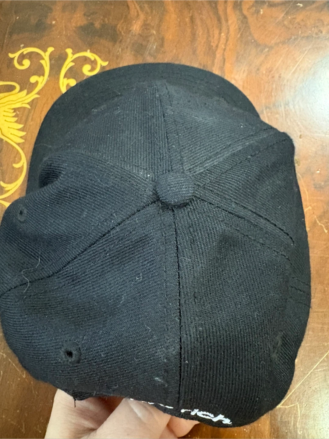 Ride Rich Fast As Fxck Black Snapback Cap - photo 3