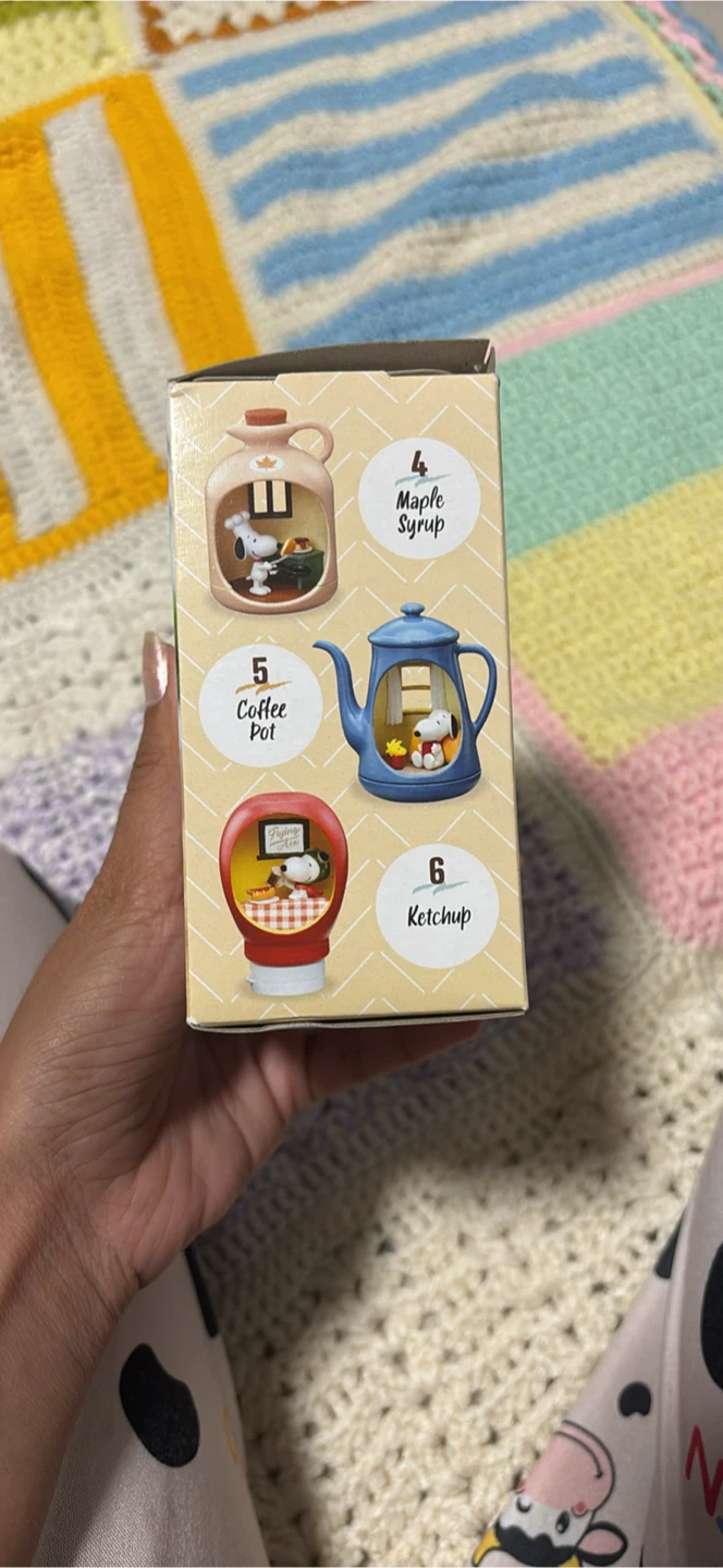Re-Ment Snoopy's Life in a Bottle Miniature - Laundry Detergent - photo 3