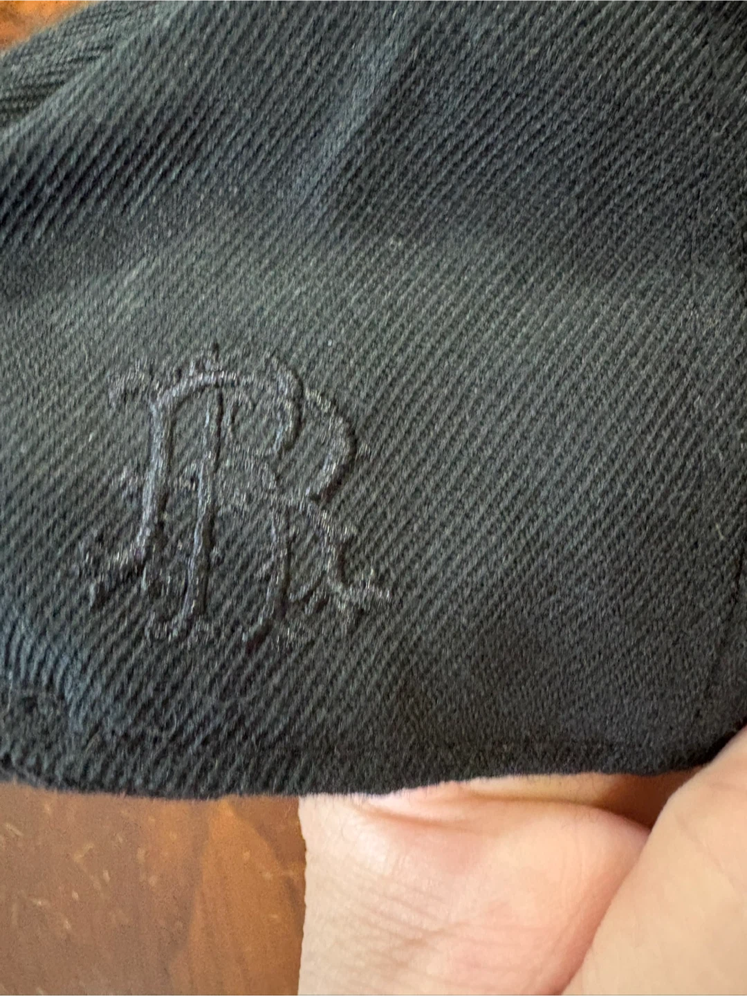 Ride Rich Black Snapback Hat with Red Embroidery - photo 3