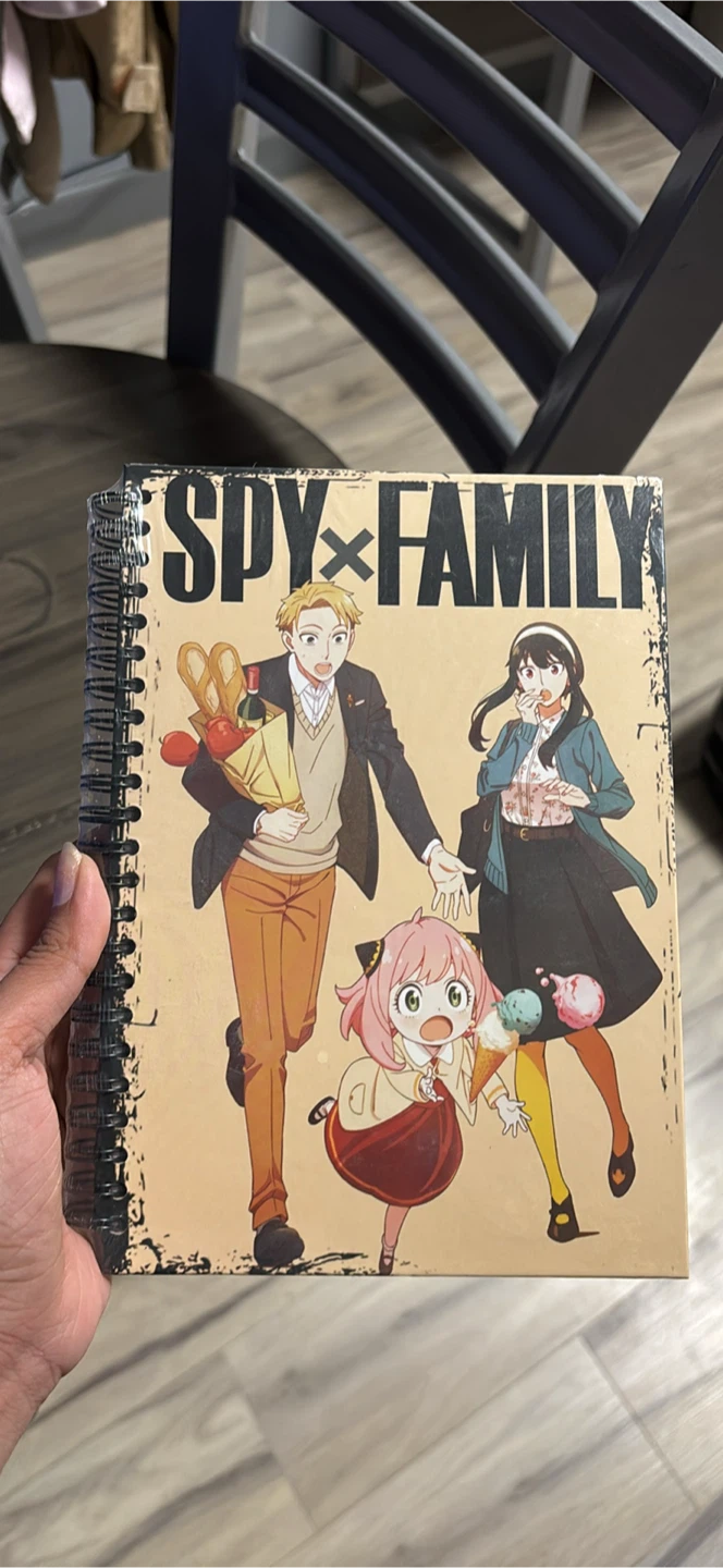 Spy x Family A5 Custom Anime Notebook