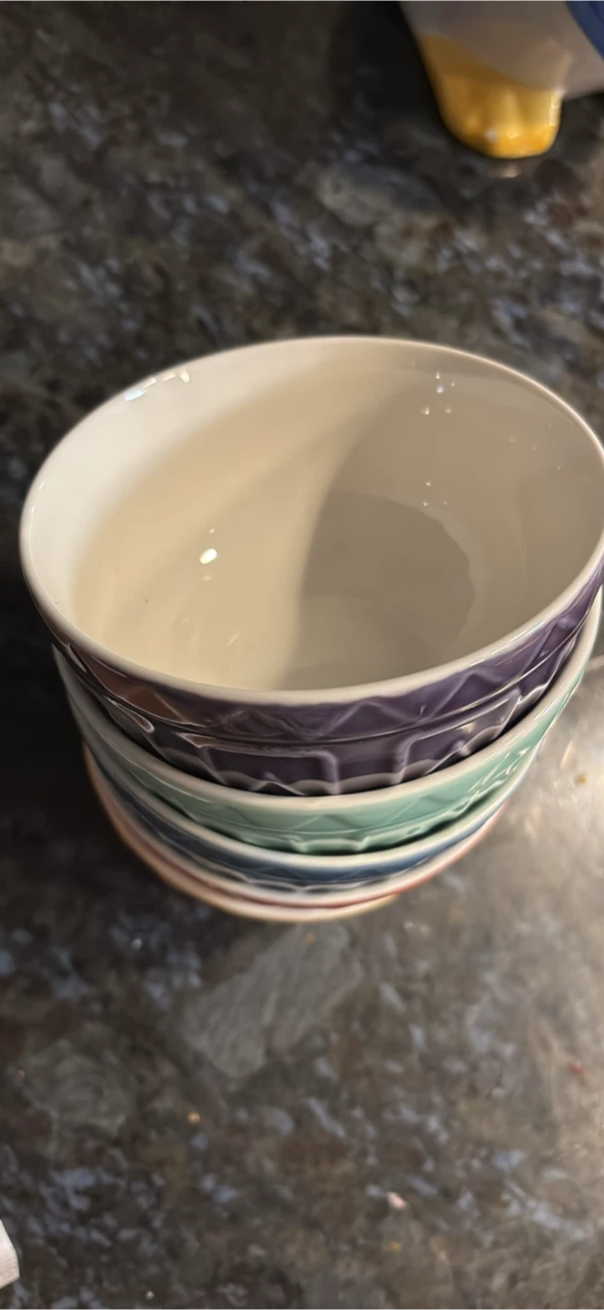 Set of 5 Ceramic Mixing Bowls - photo 2