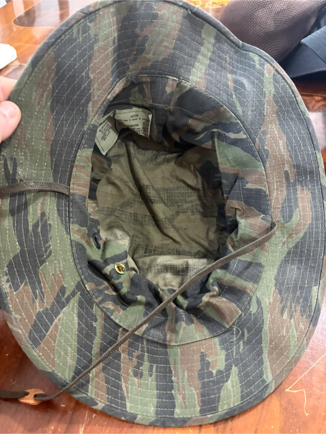 US Military Hot Weather Type II Sun Hat Size 7 3/4 - photo 4