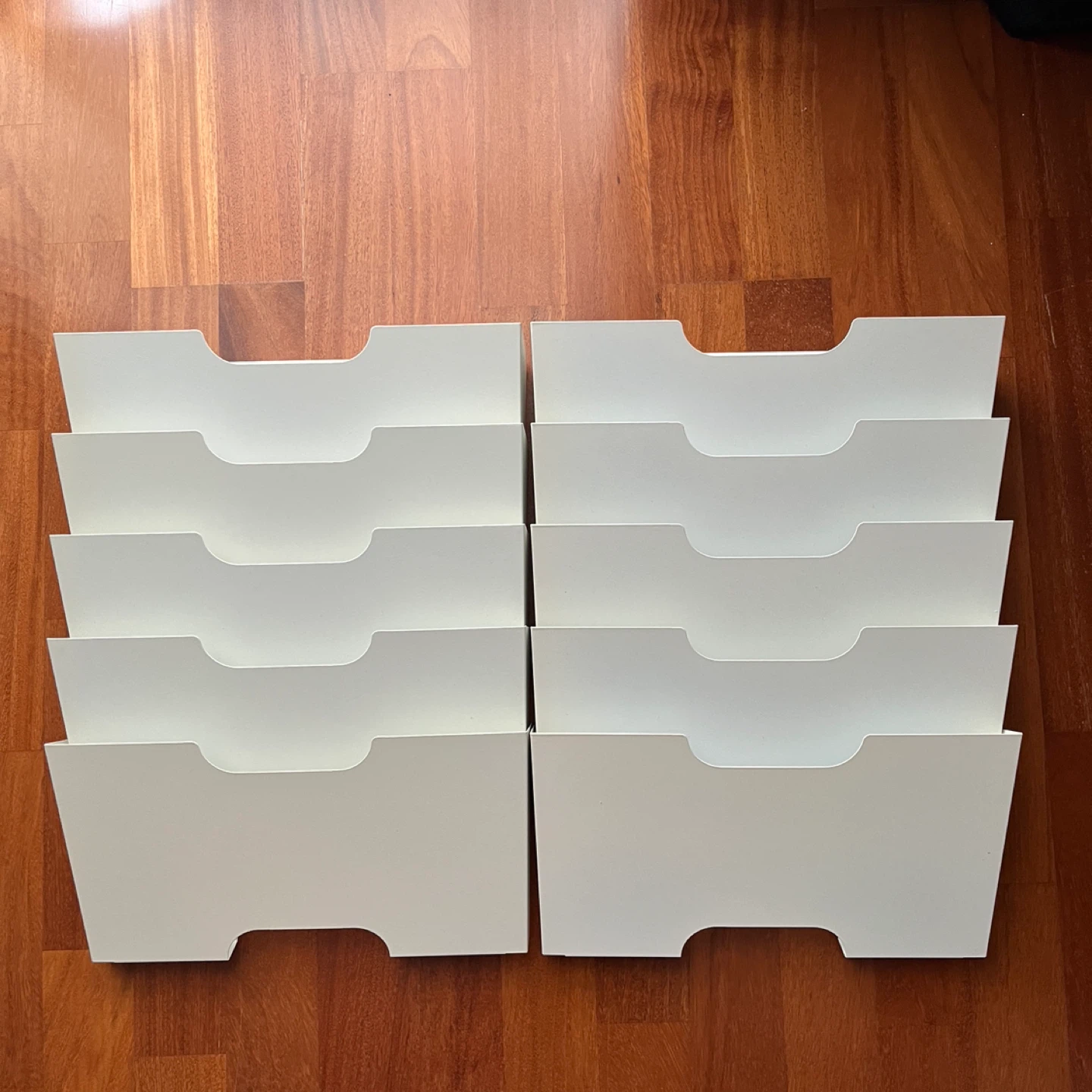 2 IKEA Kvissle White Document Sorter / Magazine organizer - photo 2