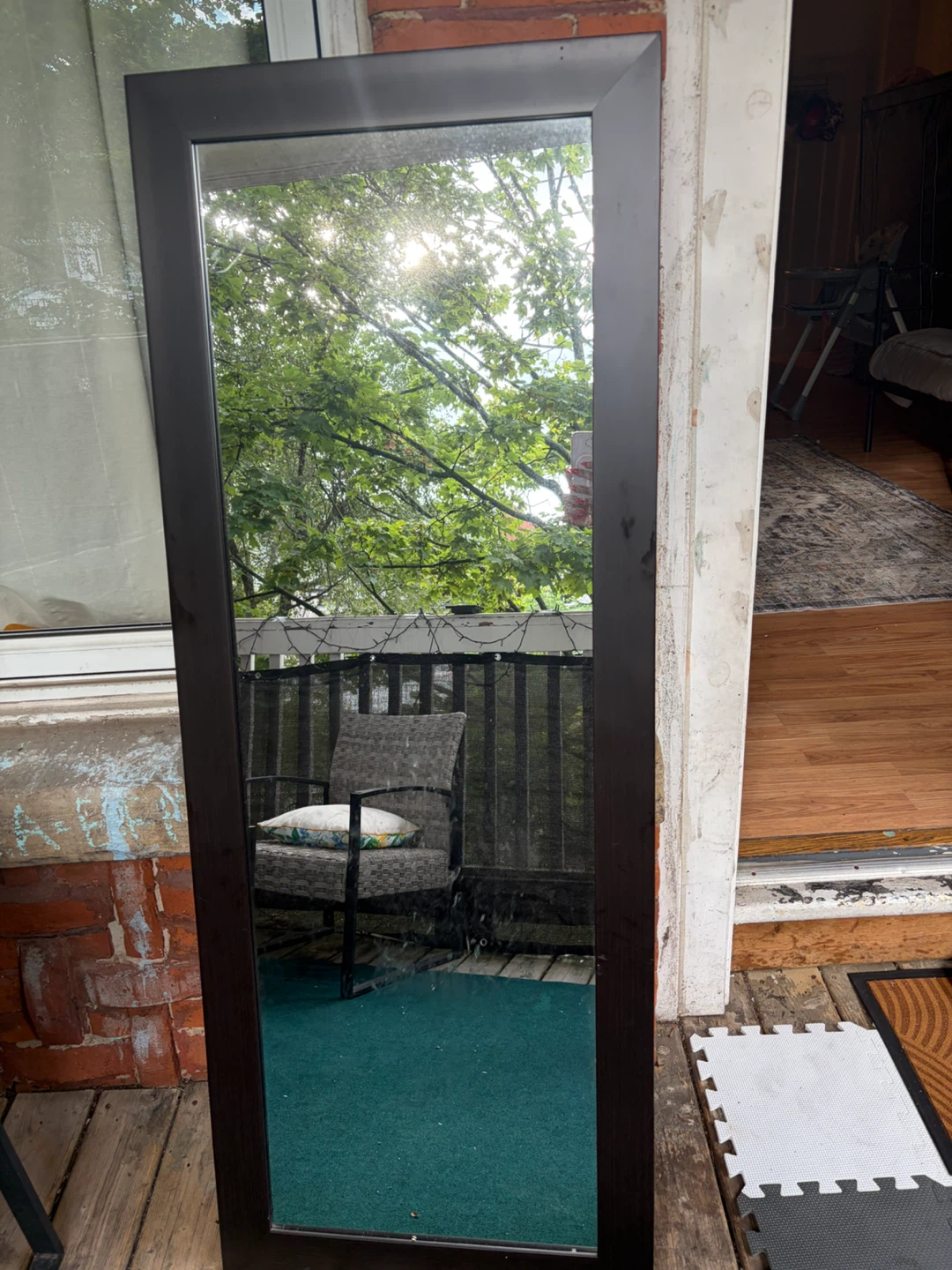 TALL MIRROR 64x18 pick up today only - photo 2