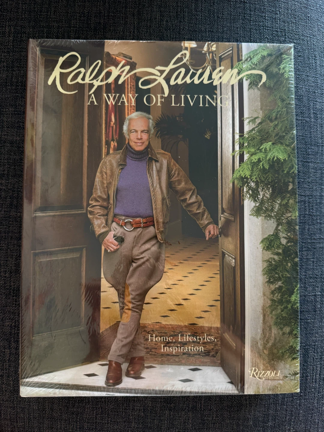 Ralph Lauren A Way of Living Hardcover Book