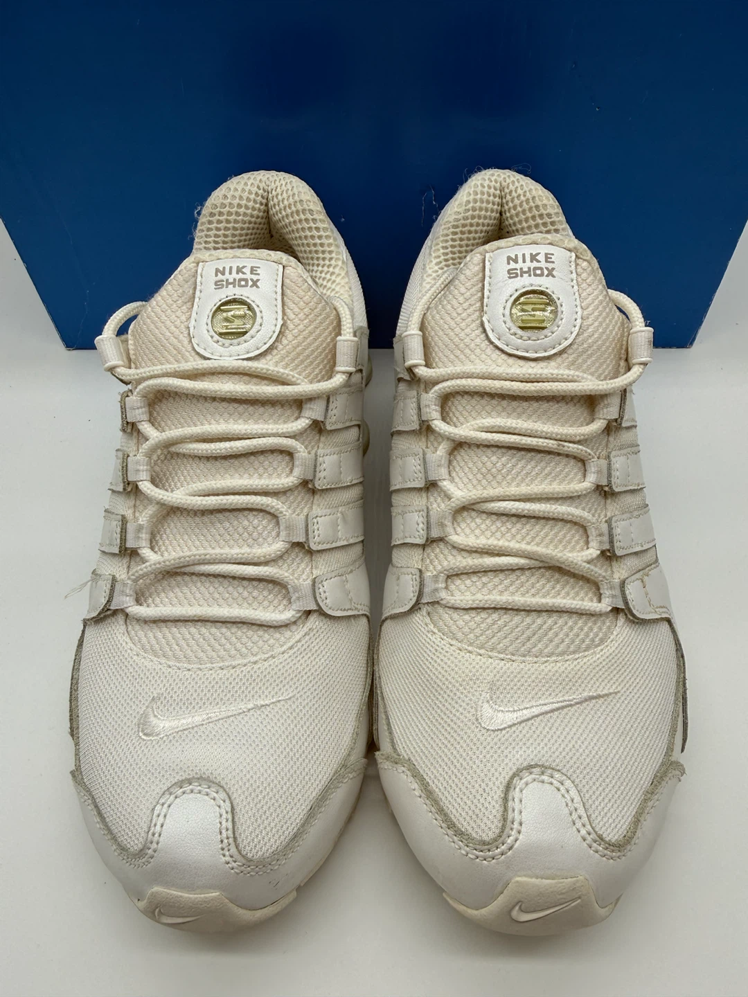 Nike Shox NZ White Silver Women’s Athletic Sneakers Size US 8,5 - photo 5
