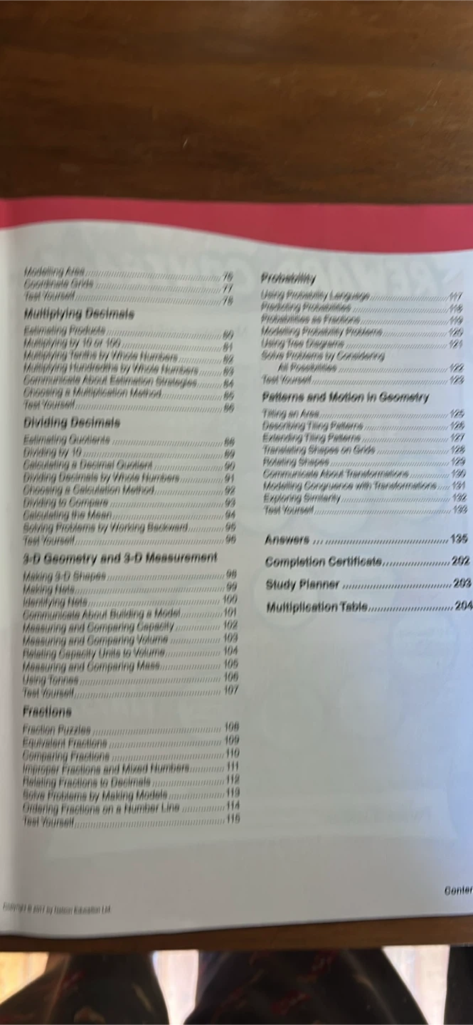 Nelson Grade 5 math book - photo 2