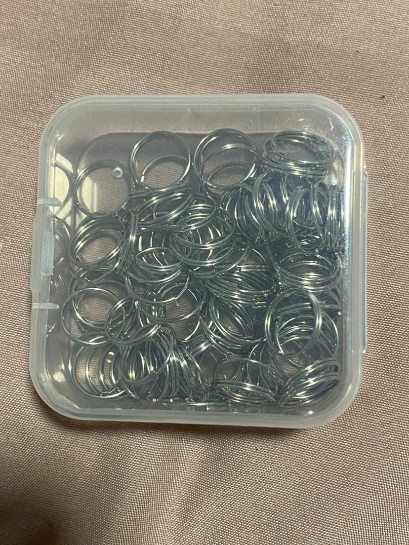 Silver Split Key Rings