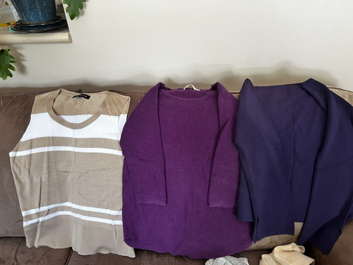 Jones New York and assorted women's tops set of 5 - photo 2