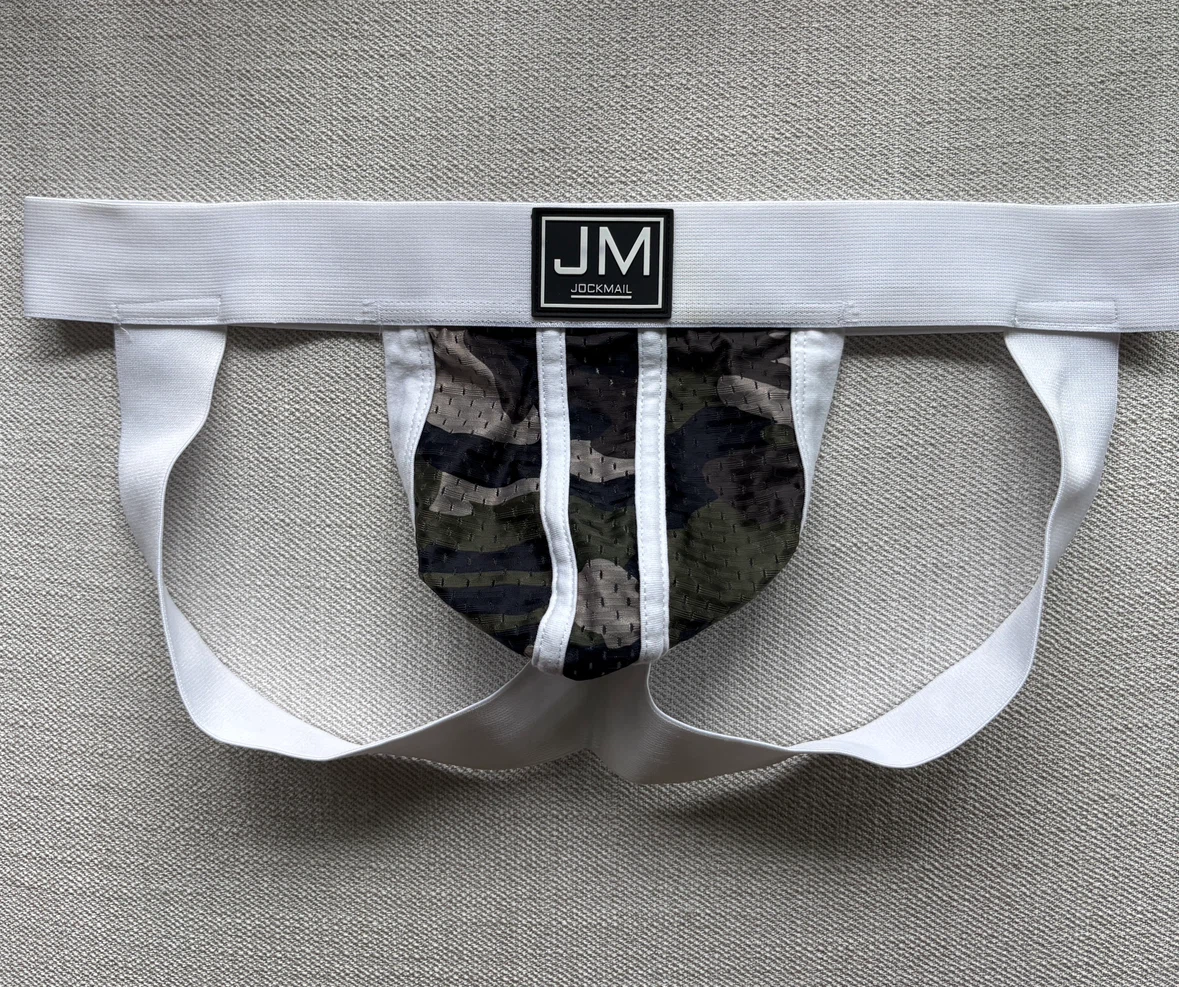 Men’s Underwear - Jockmail Camo Jockstrap