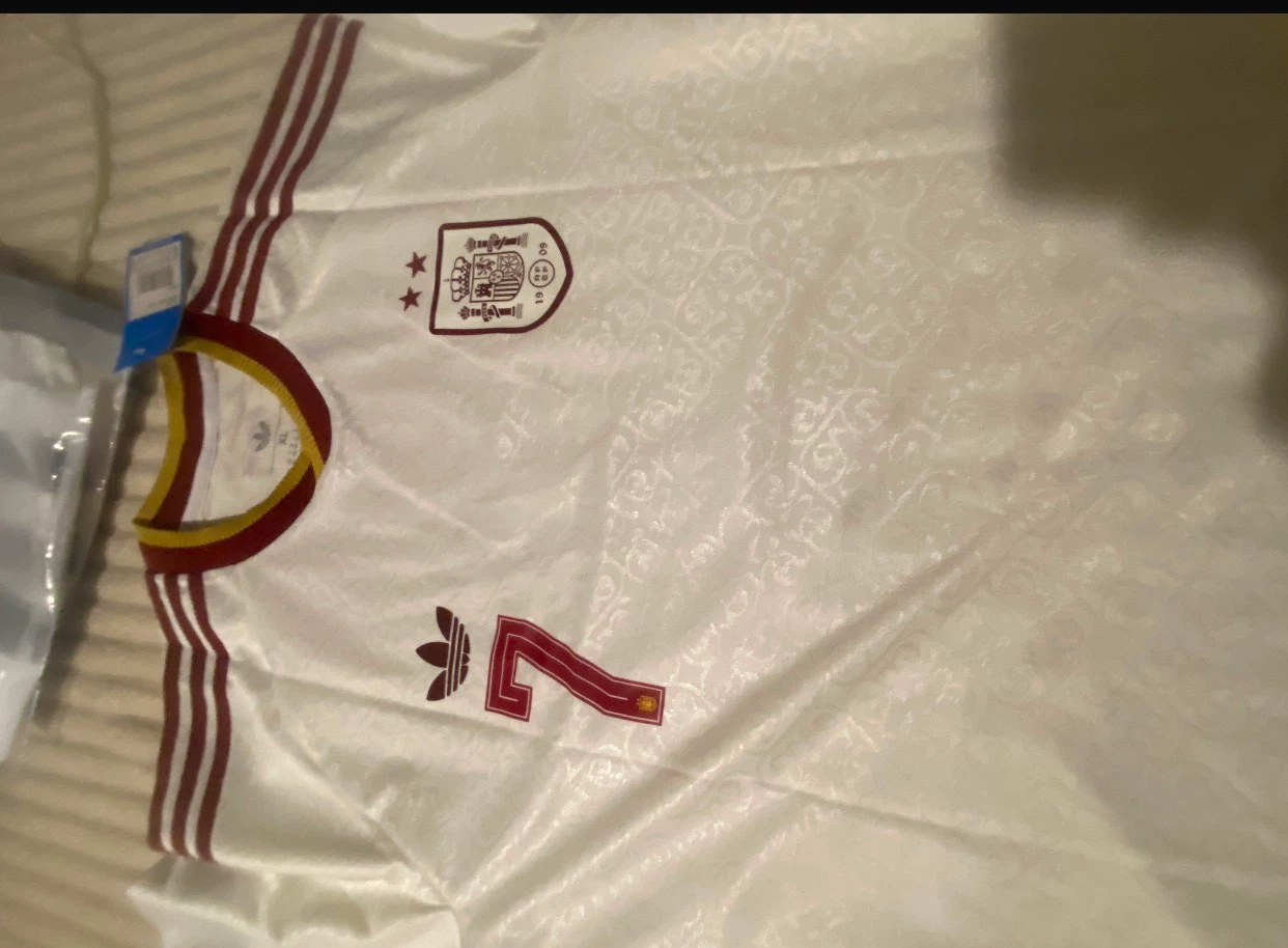 Adidas Spain National Team Ferran 7 Soccer Jersey